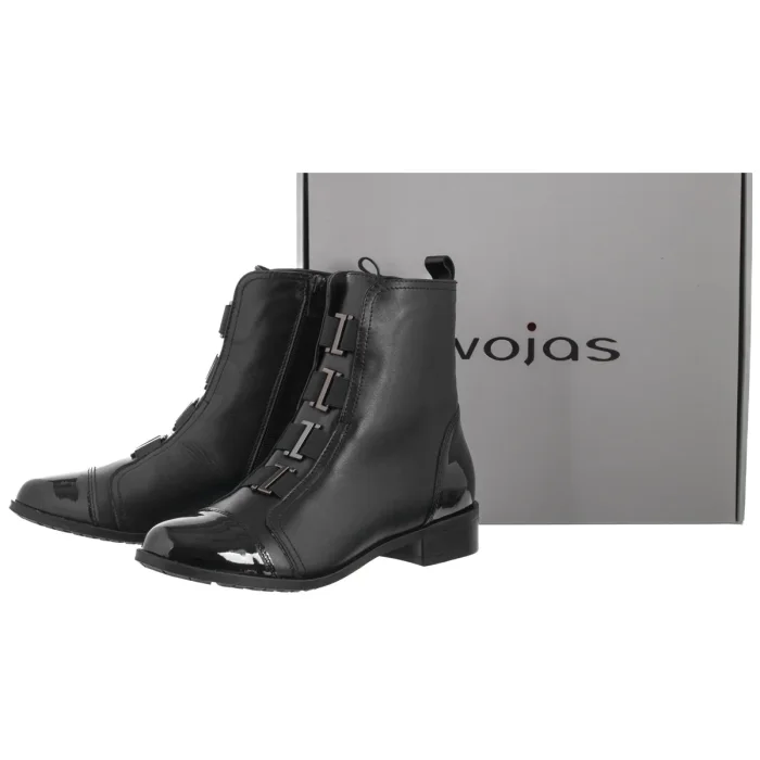 Botki Wojas Czarne 55068-71 – zdjęcie 6