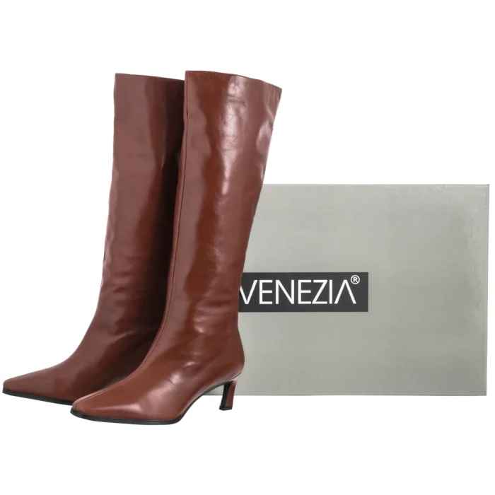 Kozaki Venezia Brązowe V428-00679-01BRO – zdjęcie 6