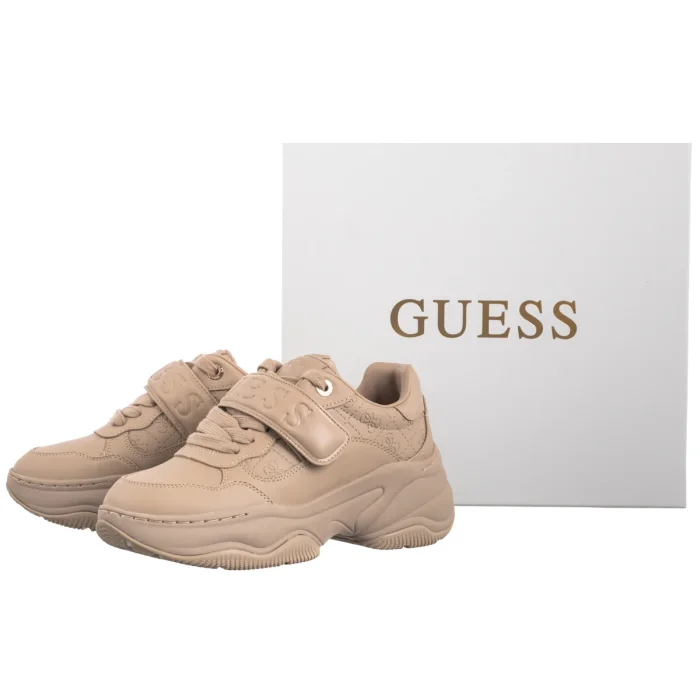 Sneakersy Guess Helinn FLFHNN ELE12 Beige – zdjęcie 6