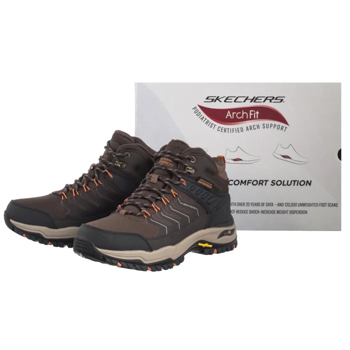 Buty Trekkingowe Skechers Arch Fit Dawson - Raveno Brown 204634/BRN – zdjęcie 6