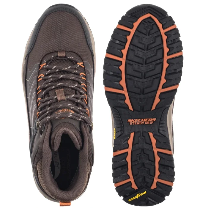 Buty Trekkingowe Skechers Arch Fit Dawson - Raveno Brown 204634/BRN – zdjęcie 5