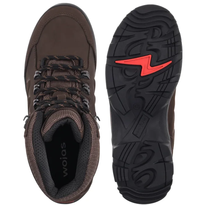 Buty Trekkingowe Wojas Brązowe 24122-82 – zdjęcie 5
