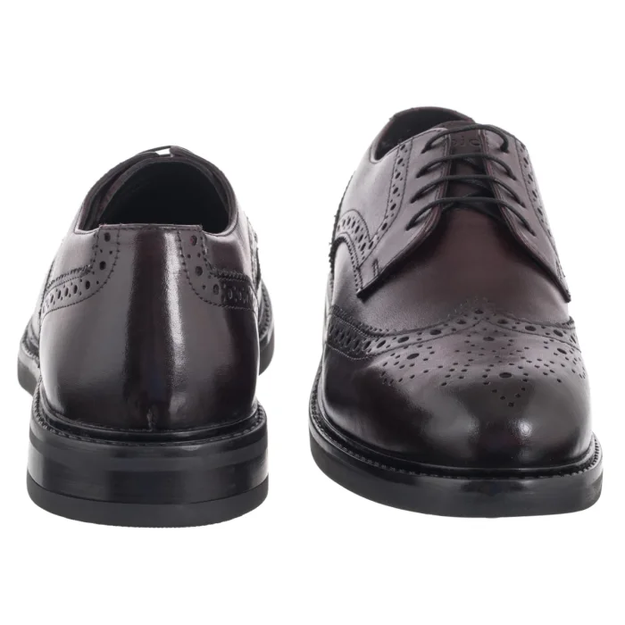 Półbuty Wojas Bordowe 10278-55 – zdjęcie 4