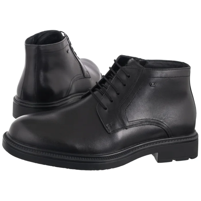 Trzewiki Wojas Czarne 24130-51 – zdjęcie 1