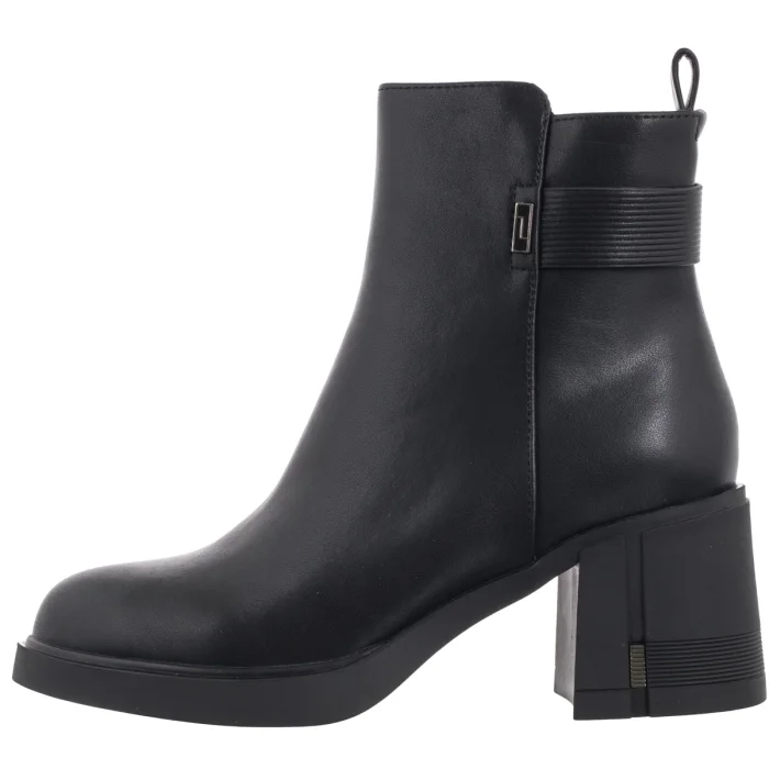 Botki Filippo Czarne DBT6519/25 BK – zdjęcie 2
