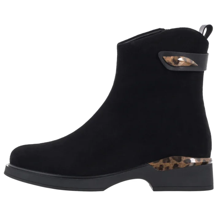 Botki Filippo Czarne DBT7182/25 BK – zdjęcie 2