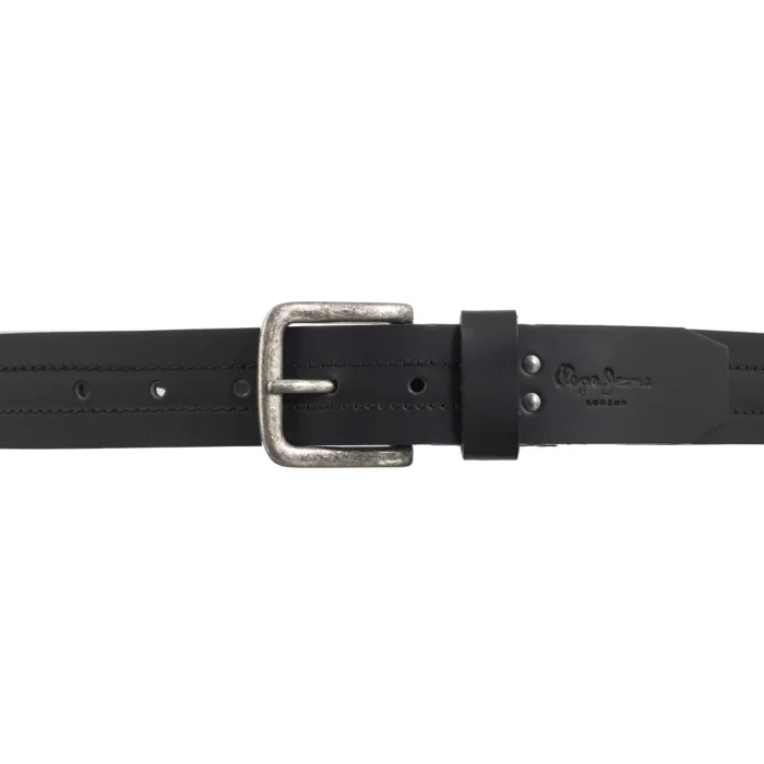 Pasek Pepe Jeans Clinton Belt Black PM021059 999 – zdjęcie 2