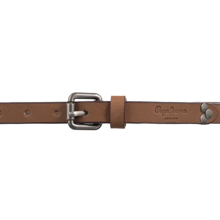 Pasek Pepe Jeans Mayson Belt Biscuit Beige PL0200001 850 – zdjęcie 2