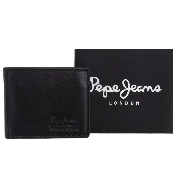 Portfel Pepe Jeans Tate Wallet Black PM070387 999 – zdjęcie 6
