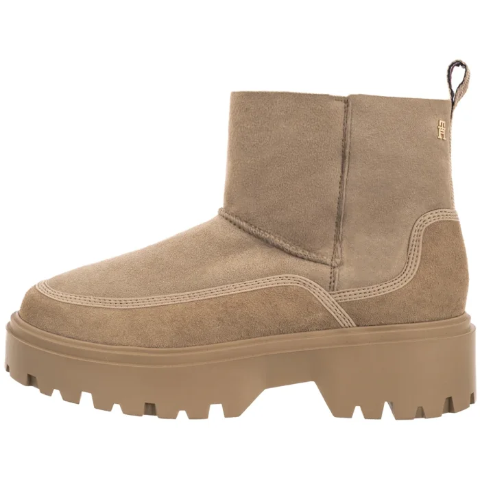 Botki Tommy Hilfiger Real Shearling Pullon Snowboot Horsedish FW0FW08997 ACC – zdjęcie 2