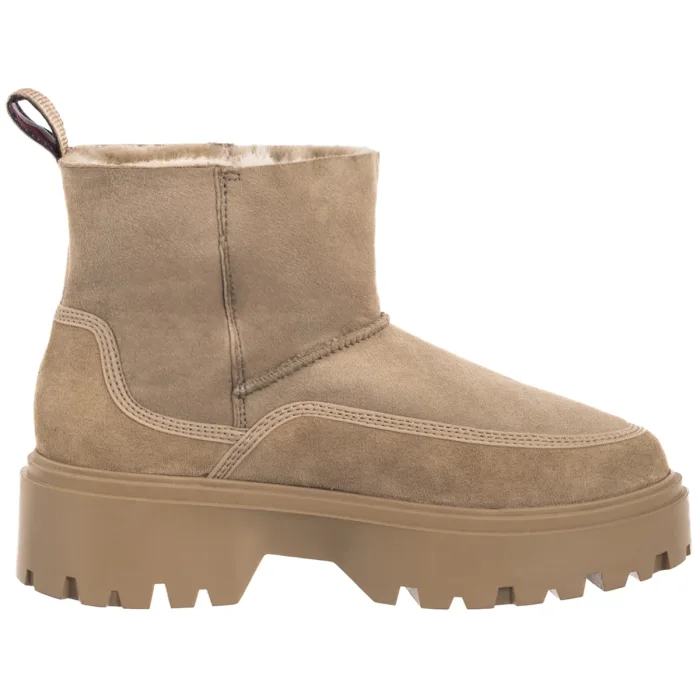 Botki Tommy Hilfiger Real Shearling Pullon Snowboot Horsedish FW0FW08997 ACC – zdjęcie 3