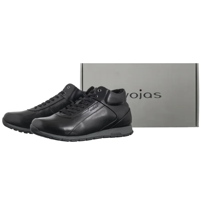 Sneakersy Wojas Czarne 9166-51 – zdjęcie 6