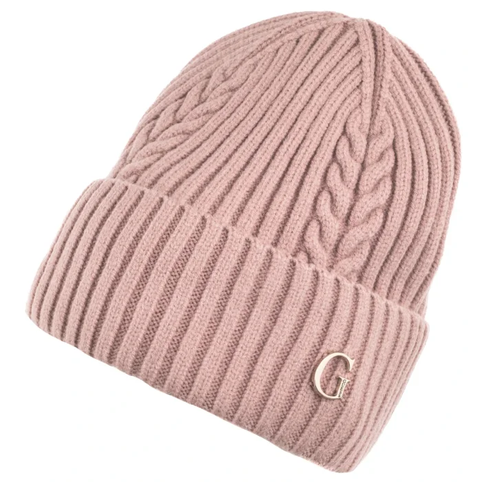 Czapka Guess Knitted Beanie AW5381 POL01 ROS – zdjęcie 2