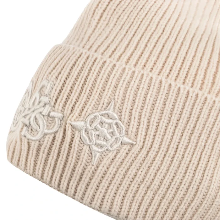 Czapka Guess Cresidia Knitted Beanie AW5404 POL01 TAU – zdjęcie 3