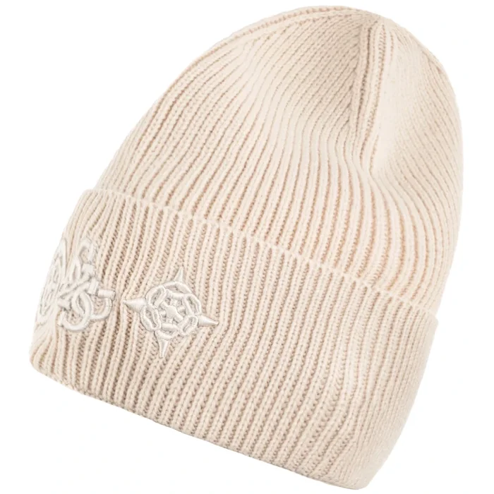 Czapka Guess Cresidia Knitted Beanie AW5404 POL01 TAU – zdjęcie 2
