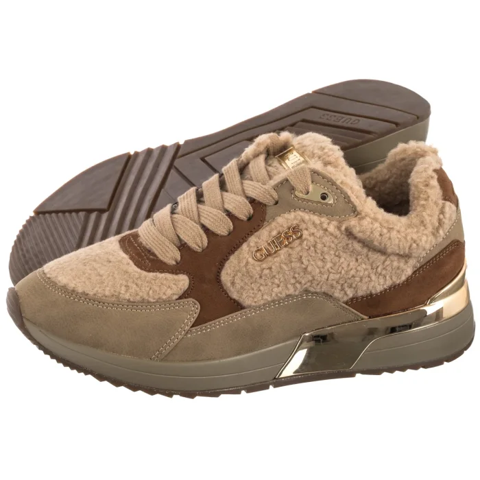 Sneakersy Guess Moxea FLFM17 FUR12 Natu – zdjęcie 1
