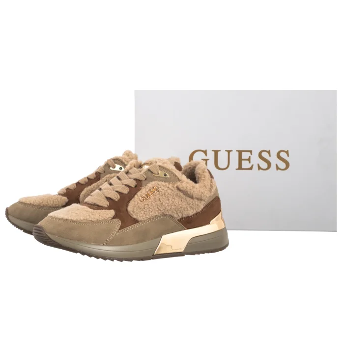 Sneakersy Guess Moxea FLFM17 FUR12 Natu – zdjęcie 6