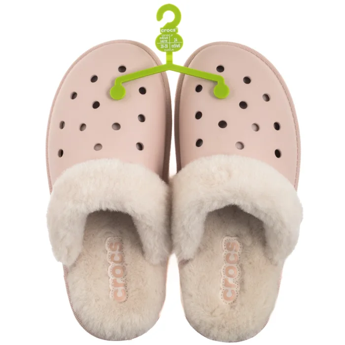 Kapcie Crocs Classic Fuzz Scuff Quartz 212143-6UR – zdjęcie 6