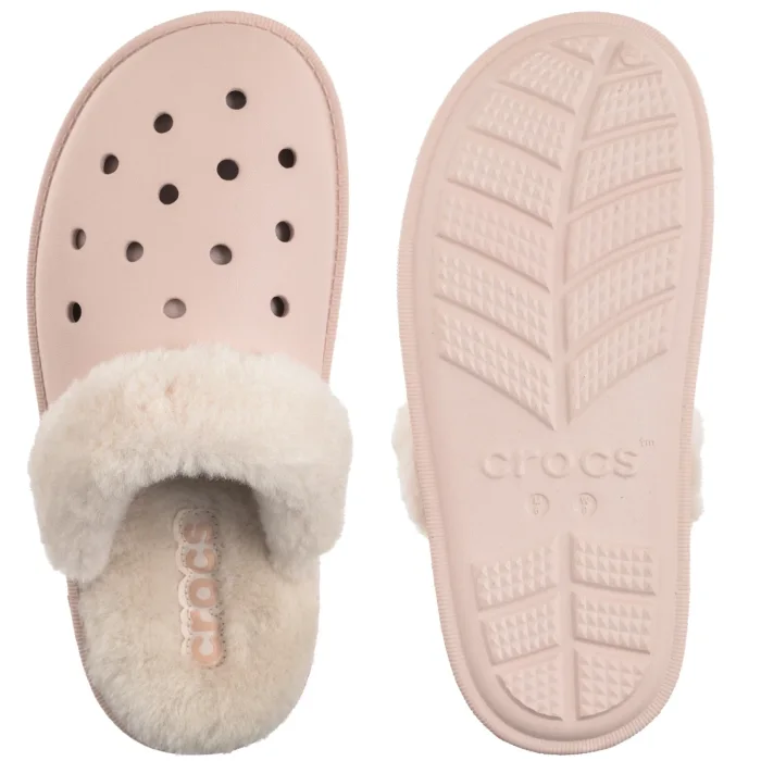 Kapcie Crocs Classic Fuzz Scuff Quartz 212143-6UR – zdjęcie 5