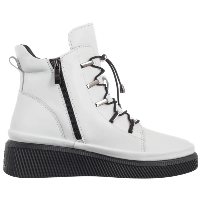 Botki Filippo Białe DBT7416/25 WH – zdjęcie 3