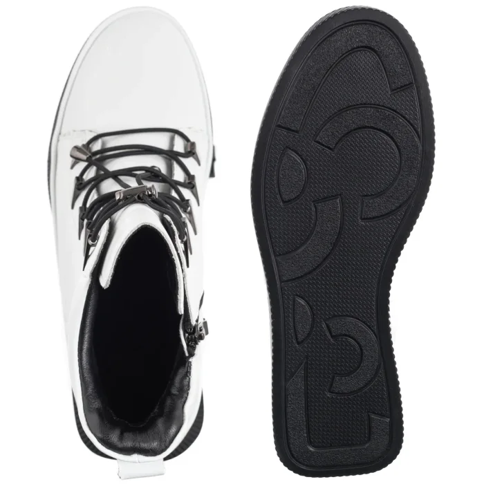 Botki Filippo Białe DBT7416/25 WH – zdjęcie 5