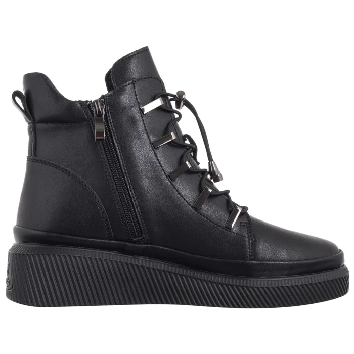 Botki Filippo Czarne DBT7416/25 BK – zdjęcie 3