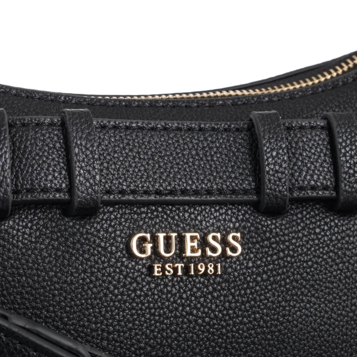 Torebka Guess Gregoria Top Zip Shoulder Bag HWBG85 46170 Black – zdjęcie 4