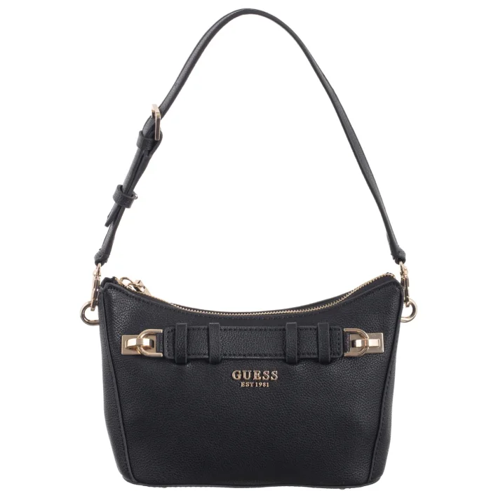 Torebka Guess Gregoria Top Zip Shoulder Bag HWBG85 46170 Black – zdjęcie 5