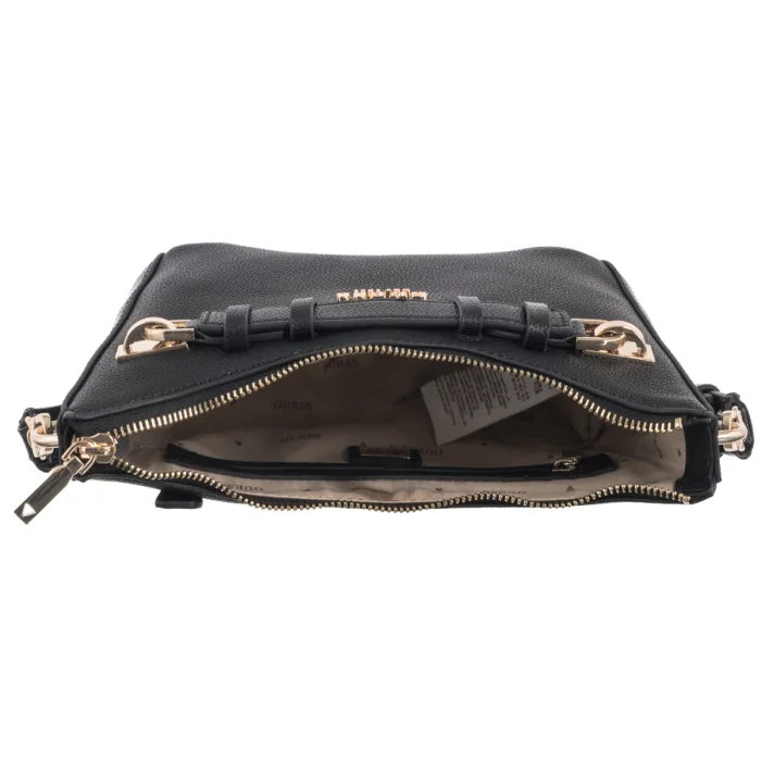 Torebka Guess Gregoria Top Zip Shoulder Bag HWBG85 46170 Black – zdjęcie 6