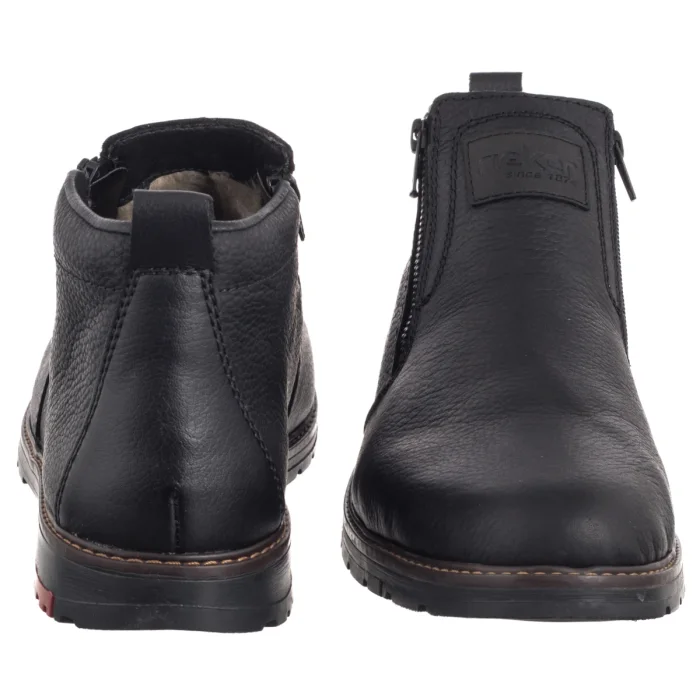 Botki Rieker Czarne 10553-00 Black – zdjęcie 4