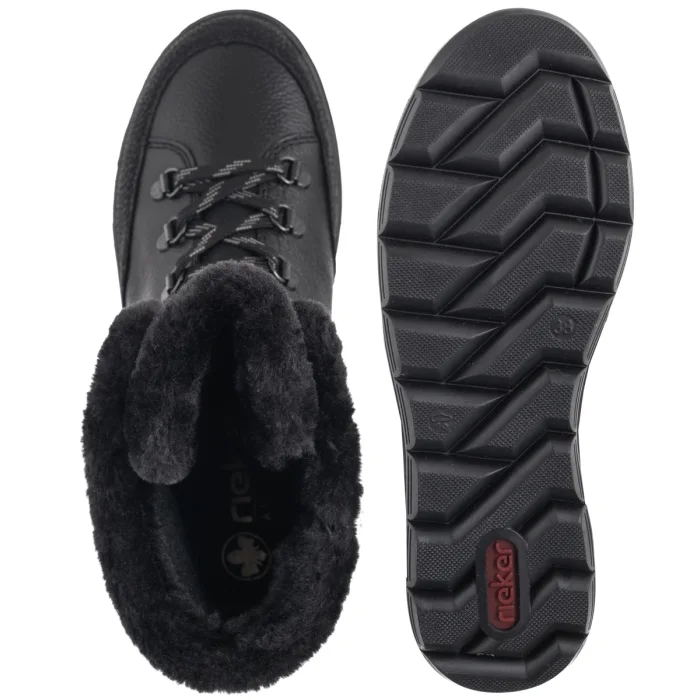 Trzewiki Rieker Czarne Z0000-00 Black – zdjęcie 5