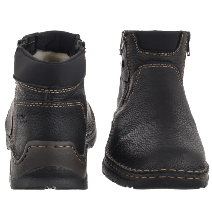 Botki Rieker Czarne 05362-00 Black – zdjęcie 4