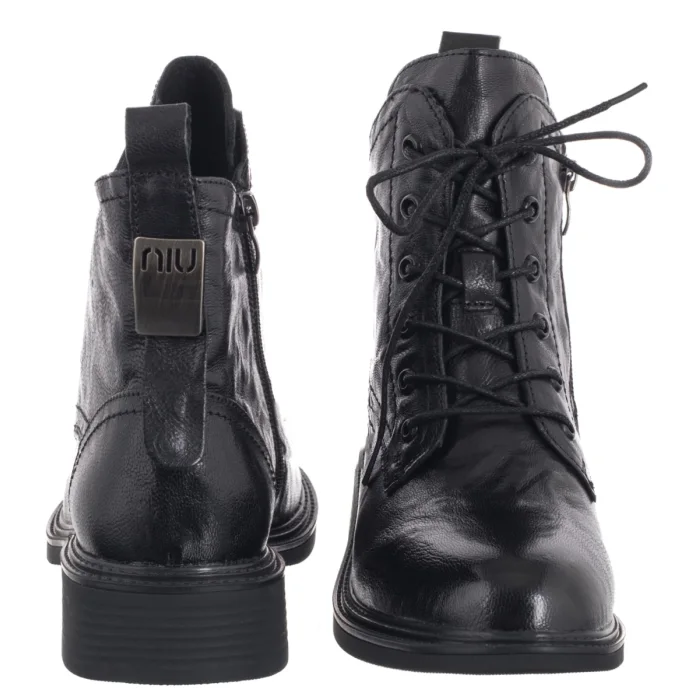 Trzewiki Venezia Czarne V442-00816-01BLA – zdjęcie 4