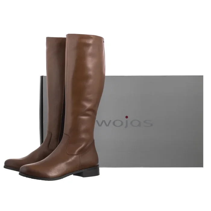 Oficerki Wojas Brązowe 71015-52 – zdjęcie 6