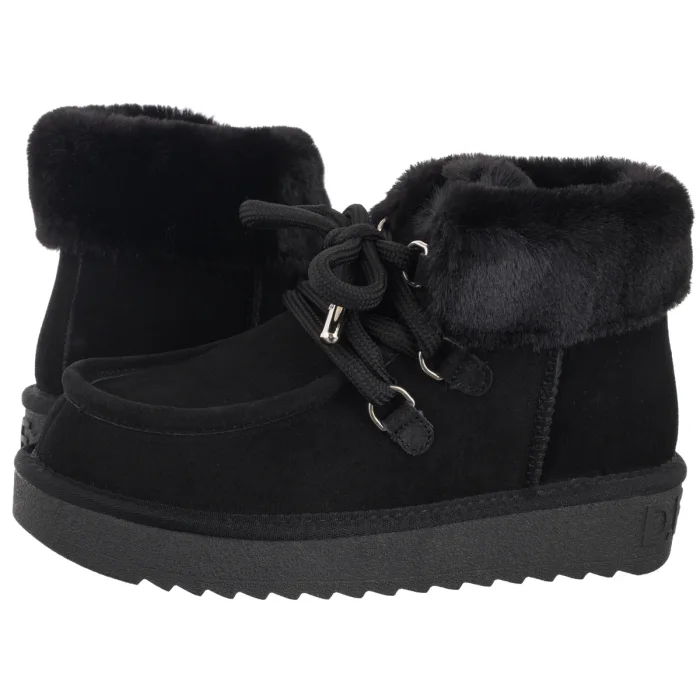 Śniegowce D.Franklin Nordic Mid Fur Black DFSH375006-BLAC – zdjęcie 1