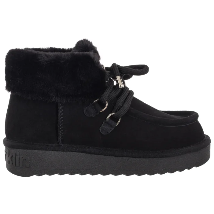 Śniegowce D.Franklin Nordic Mid Fur Black DFSH375006-BLAC – zdjęcie 3