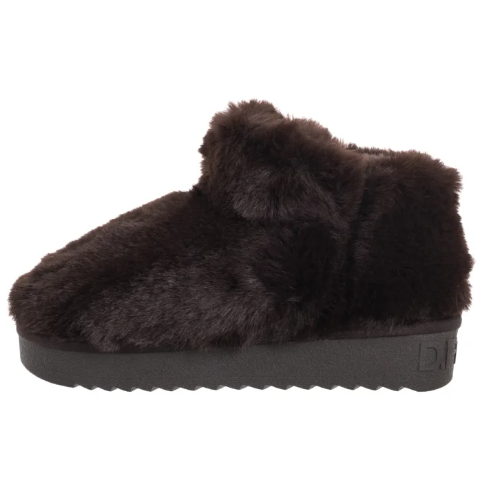 Śniegowce D.Franklin Nordic Full Fur Brown DFSH370019-BROW – zdjęcie 2