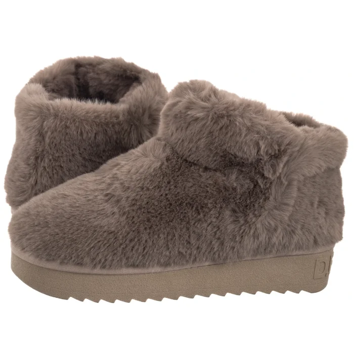 Śniegowce D.Franklin Nordic Full Fur Taupe DFSH370019-TAUP – zdjęcie 1
