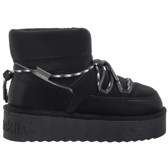 Śniegowce D.Franklin Nordic V2 Low Lace Black DFSH371015-BLAC – zdjęcie 3