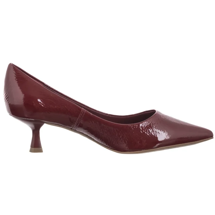 Czółenka Nepeke Amira Burgundy – zdjęcie 3