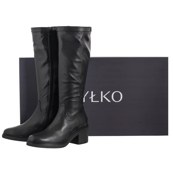 Kozaki Ryłko Czarne B5XU1___M_WD8 – zdjęcie 6