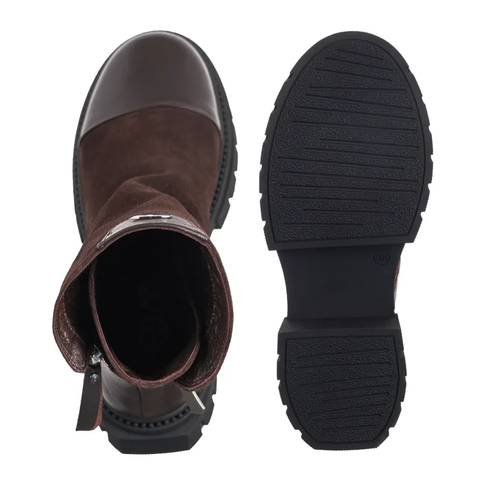 Botki Venezia Brązowe V457-01115-09BRO – zdjęcie 4