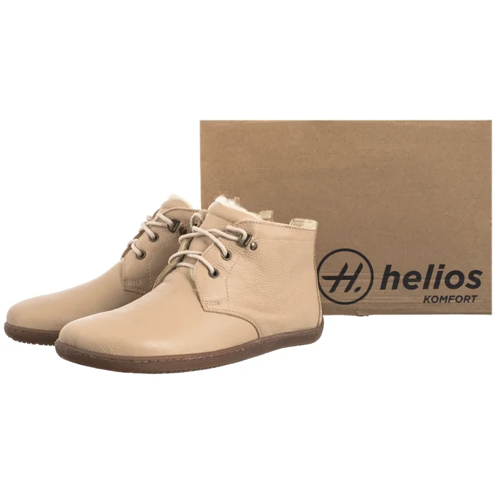 Botki Helios Beżowe 501P 131 – zdjęcie 6