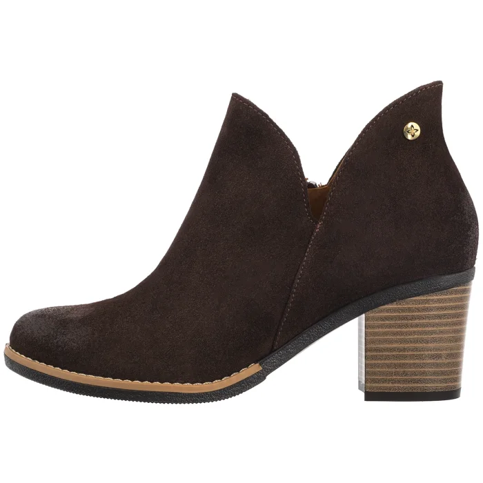 Botki Maciejka Czekoladowe 04492-100/00-5 – zdjęcie 2