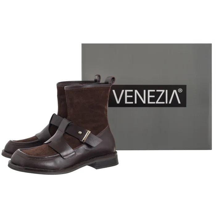Botki Venezia Brązowe V478-01933-09TDM – zdjęcie 6