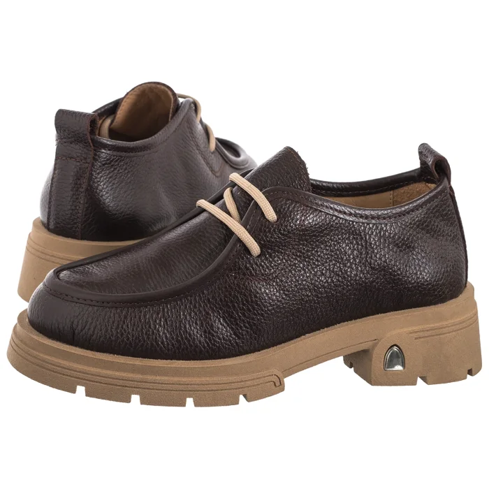 Półbuty Nepeke Hana Brown Floter – zdjęcie 1