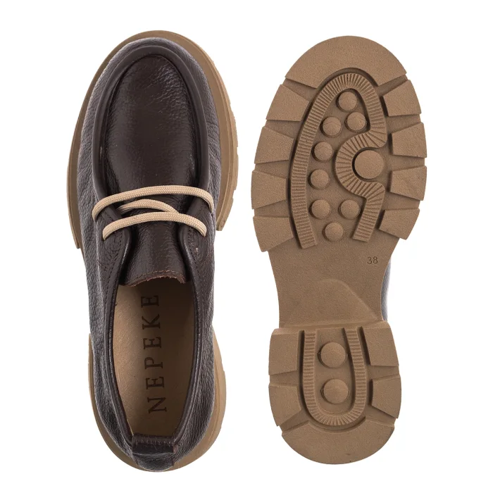Półbuty Nepeke Hana Brown Floter – zdjęcie 5
