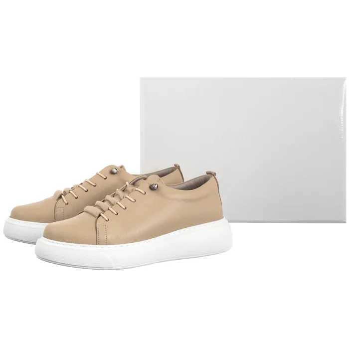 Sneakersy Nepeke Amela Beige  – zdjęcie 6