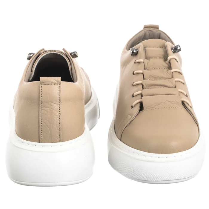Sneakersy Nepeke Amela Beige  – zdjęcie 4