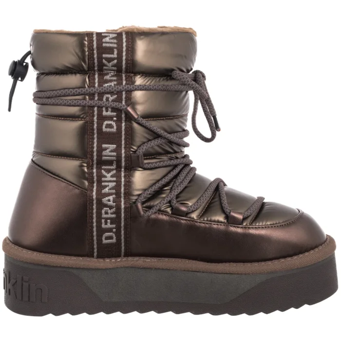 Śniegowce D.Franklin Nordic V2 Bomb Bronze DFSH371016-BRON – zdjęcie 3